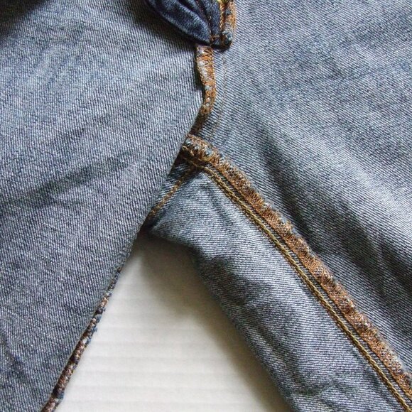 Lucky Brand jeans capri distressed stretch cotton denim pants petite cropped - Picture 6 of 14